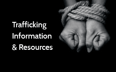 Trafficking Information & Resources button